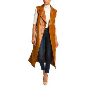 *NWT* Bagatelle Collections Belted Trench Coat Vest 🫶🏾